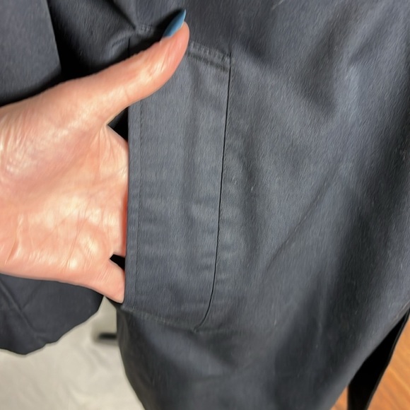 Vintage Men's/Unisex Weatherman Original by Mac-Mor Clothing Blue Trench Coat - Picture 4 of 11